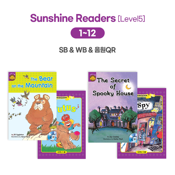 Sunshine Readers Level5 [1~12] (SB+음원QR+WB)