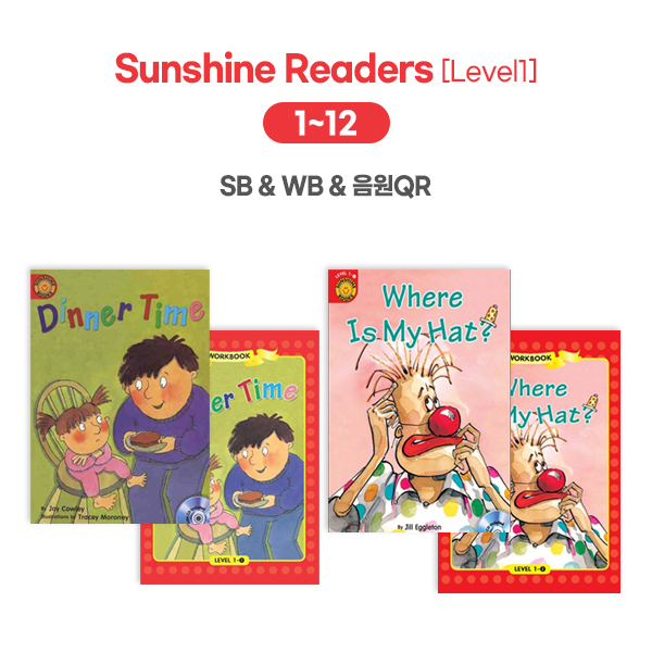 Sunshine Readers Level1 [1~12] (SB+음원QR+WB)