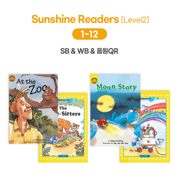 Sunshine Readers Level2 [1~12] (SB+음원QR+WB)