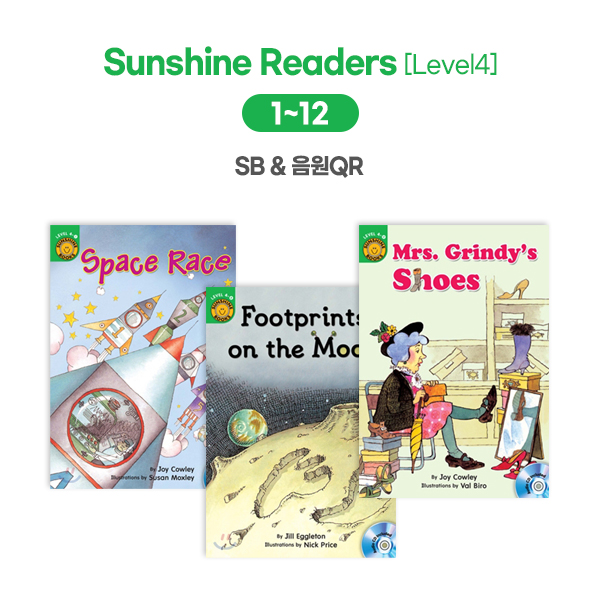 Sunshine Readers Level4 [1~12] (SB+음원QR)